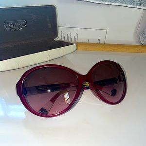 Coach Sunglasses - Burgundy